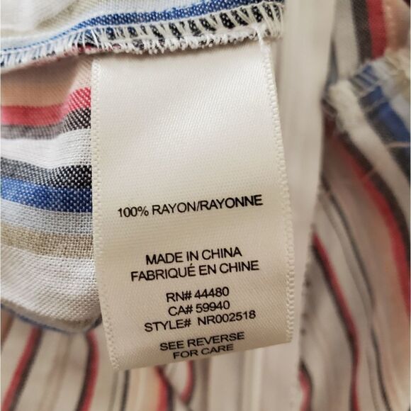 NEW! Love, Fire Stripe Belted Jumpsuit size Small - Picture 14 of 15